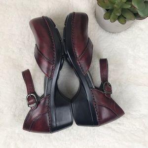 Dansko Burgundy Sally Mary Jane Sz39